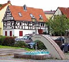 Eschborn - Der zentrale Dorfbrunnen