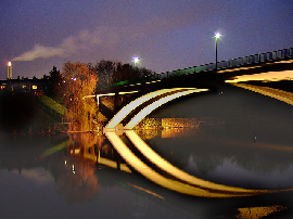 Brücke am Ischelandpark in Hagen