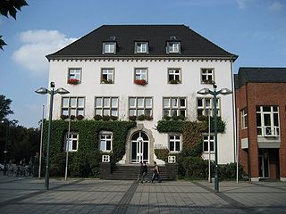 Halteverbot Rathaus in Grevenbroich 