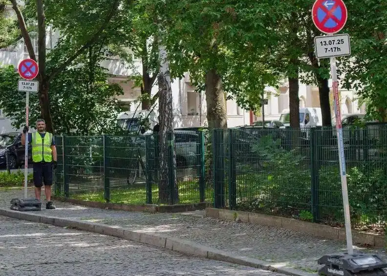 Halteverbotszone in Essen