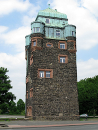 Duisburg Brückentürme Mercatorinsel