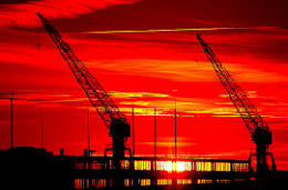 Cuxhaven am Hafen