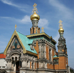 Darmstadt, russische Kapelle