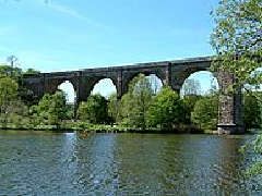 Ruhr-Viadukt am Beginn des Harkortsees