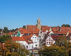 Pfullendorf Blick auf die Innenstadt