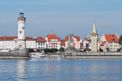 Halteverbotszone an der Hafeneinfahrt Lindau