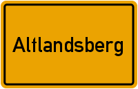 Ortsschild Altlandsberg