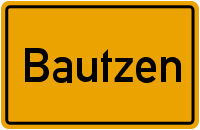 Ortsschild Bautzen