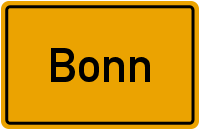 Ortsschild Bonn
