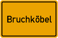 Ortsschild Bruchköbel