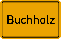Ortsschild Buchholz-Nordheide