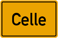 Ortsschild Celle