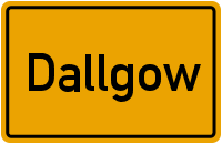 Ortsschild Dallgow-Döberitz