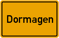 Ortsschild Dormagen