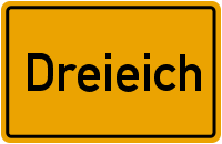 Ortsschild Dreieich