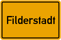 Ortsschild Filderstadt