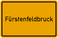 Ortsschild Fürstenfeldbruck