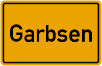 Ortsschild Garbsen