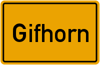 Ortsschild Gifhorn