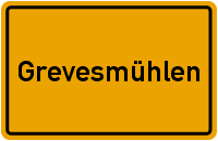 Ortsschild Grevesmühlen