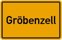 Ortsschild Gröbenzell