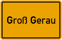 Ortsschild Groß-Gerau