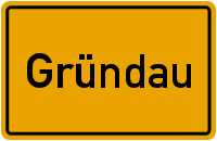 Ortsschild Gründau