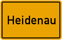 Ortsschild Heidenau