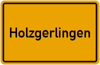 Ortsschild Holzgerlingen