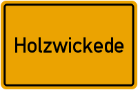 Ortsschild Holzwickede