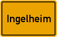 Ortsschild Ingelheim