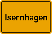 Ortsschild Isernhagen