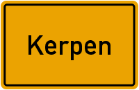 Ortsschild Kerpen