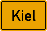 Ortsschild Kiel