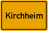 Ortsschild Kirchheim unter Teck