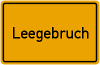 Ortsschild Leegebruch