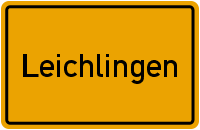 Ortsschild Leichlingen