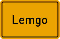 Ortsschild Lemgo