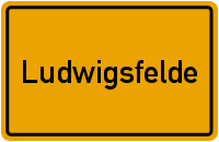 Ortsschild Ludwigsfelde