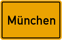 Ortsschild München