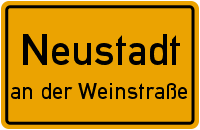 Ortsschild Neustadt