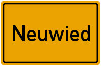 Ortsschild Neuwied