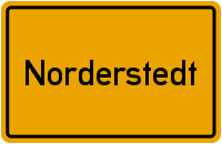 Ortsschild Norderstedt