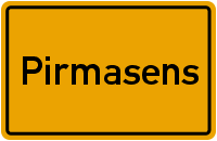 Ortsschild Pirmasens