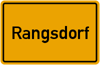 Ortsschild Rangsdorf