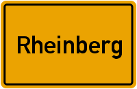 Ortsschild Rheinberg