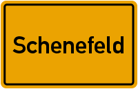 Ortsschild Schenefeld