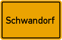 Ortsschild Schwandorf