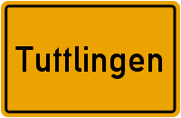 Ortsschild Tuttlingen