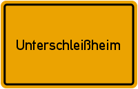 Ortsschild Unterschleißheim